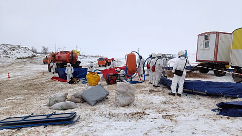 Самарский Росприроднадзор принял участие в комплексном учении по подтверждению готовности  к действиям по ликвидации разливов нефти