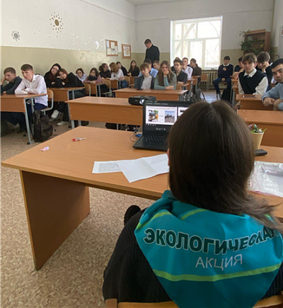 Сотрудники филиала ФГБУ «ЦЛАТИ по УФО» провели экологические уроки для школьников ХМАО-Югры и Тюменской области