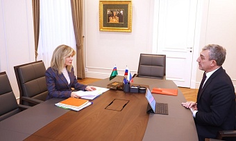 Светлана Радионова провела рабочую встречу с губернатором Амурской области Василием Орловым