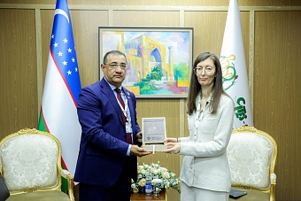 Татьяна Кузнецова провела встречу с советником министра экологии Узбекистана Алишером Саломовым