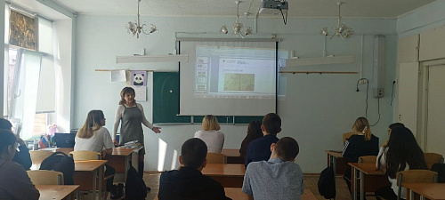 Инспекторы Росприроднадзора провели урок экологии в  школе № 66 г. Магнитогорска