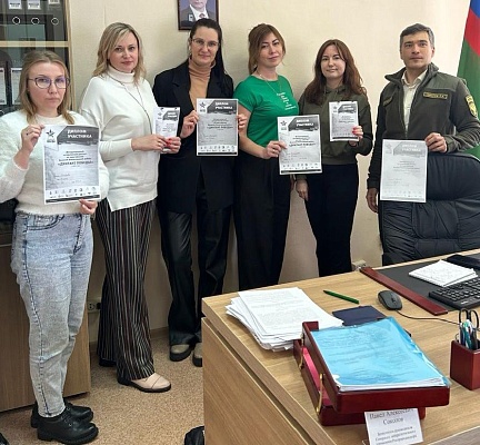 В преддверии 80-летия Победы в Великой Отечественной войне сотрудники Северного межрегионального управления Росприроднадзора присоединились к Международной патриотической акции «Диктант Победы»