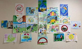 Юные художники и любители природы в Нижнем Новгороде и Саранске стали участниками конкурса рисунков ко Дню эколога