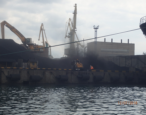 Новороссийский морской торговый порт возместил вред, причиненный Черному морю в размере 1,7 млн рублей