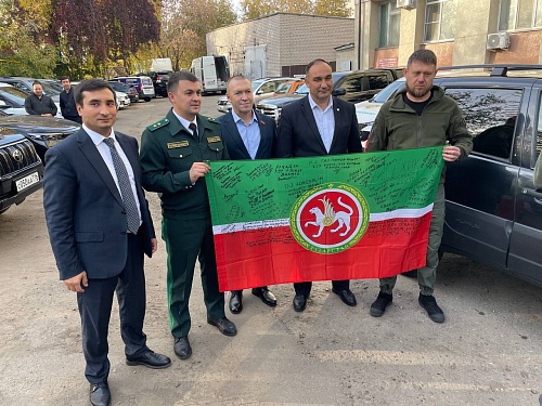 Волжско-Камское межрегиональное управление Росприроднадзора традиционно поддерживает бойцов СВО