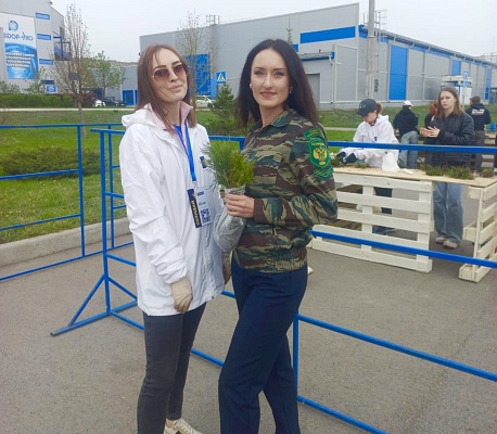 Сотрудники Росприроднадзора приняли участие в ежегодной «Зеленой акции»