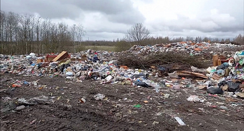Росприроднадзор по СЗФО выявил нарушения в работе полигона отходов в Пушкиногорском районе Псковской области 