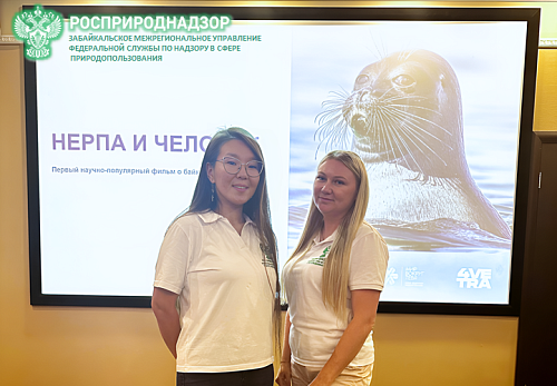 Забайкальское межрегиональное управление Росприроднадзора приняло участие в презентации фильма «Нерпа и человек»