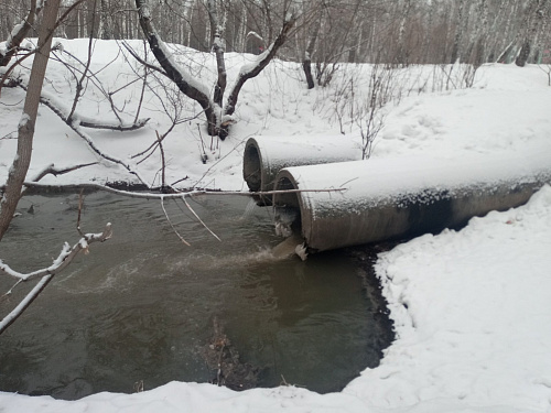 Инспекторами Росприроднадзора в ходе рейда обнаружен сброс канализационных стоков в реку Миасс